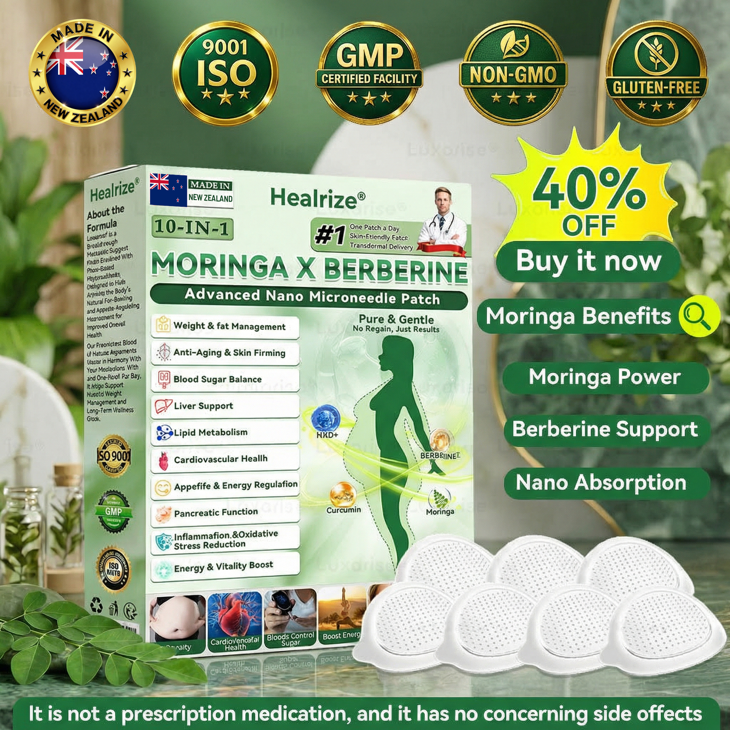 𝑶𝒇𝒇𝒊𝒄𝒊𝒂𝒍 𝑺𝒕𝒐𝒓𝒆  | 👩‍⚕️ 𝐇𝐞𝐚𝐥𝐫𝐢𝐳𝐞® 𝑴𝒐𝒓𝒊𝒏𝒈𝒂 & 𝑩𝒆𝒓𝒃𝒆𝒓𝒊𝒏𝒆 10-𝑰𝑵-1 𝑨𝒅𝒗𝒂𝒏𝒄𝒆𝒅 𝑵𝒂𝒏𝒐 𝑴𝒊𝒄𝒓𝒐𝒏𝒆𝒆𝒅𝒍𝒆 𝑷𝒂𝒕𝒄𝒉 (𝐎𝐧𝐜𝐞 𝐃𝐚𝐢𝐥𝐲, 𝐯𝐢𝐬𝐢𝐛𝐥𝐞 𝐜𝐡𝐚𝐧𝐠𝐞𝐬 𝐢𝐧 𝟕 𝐝𝐚𝐲𝐬）✅ 𝐎𝐛𝐞𝐬𝐢𝐭𝐲, 𝐃𝐢𝐚𝐛𝐞𝐭𝐞𝐬, 𝐒𝐥𝐞𝐞𝐩 𝐀𝐩𝐧𝐞𝐚, 𝐀𝐧𝐝 𝐉𝐨𝐢𝐧𝐭 𝐈𝐬𝐬𝐮𝐞𝐬🔥
